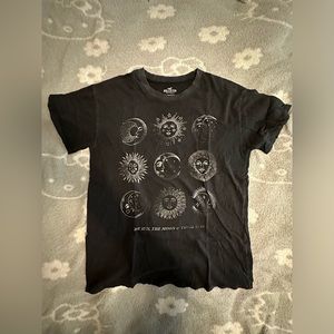 Hollister oversized graphic tee shirt